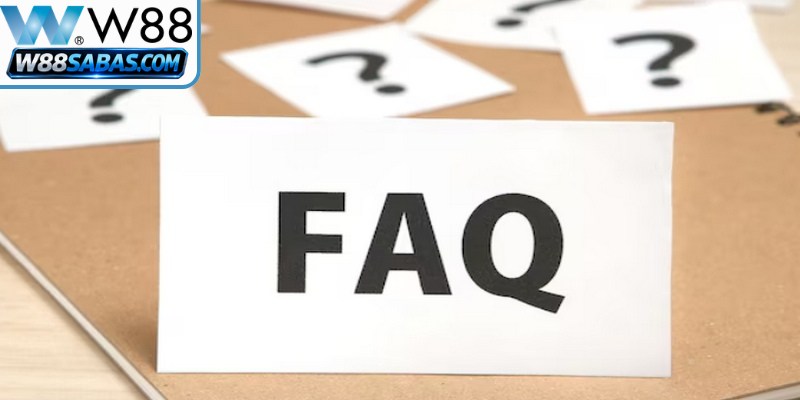 Điều Khoản Sử Dụng 4 FAQ liên quan đến điều khoản sử dụng W88