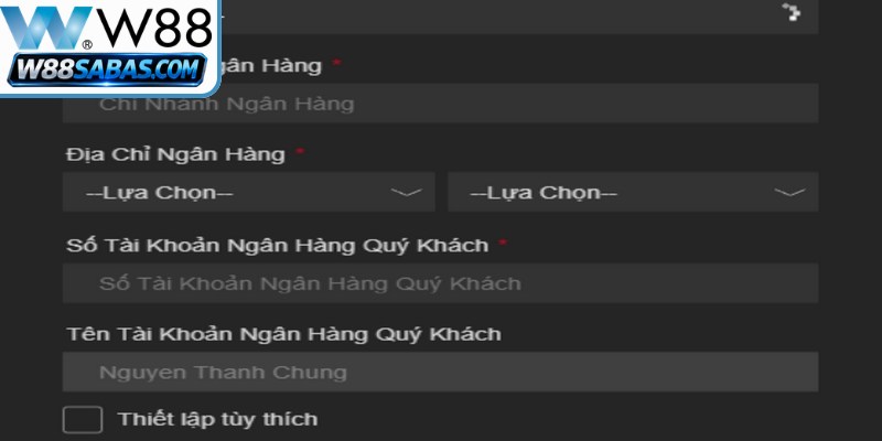 Rút Tiền W88 - Giao Dịch Nhanh Chóng, Thưởng Liền Tay 1 Xác minh tài khoản bước quan trọng khi rút tiền W88