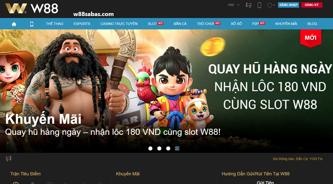 W88 w88 luon khang dinh vi the so 1